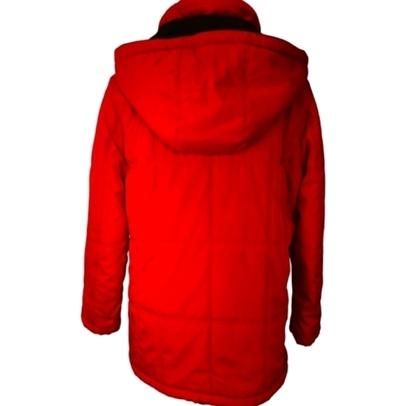 LONDON Fog Red Woman's Jacket with Removable Hood - Picture 3 of 15